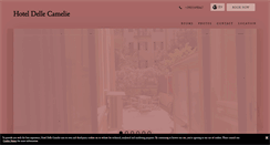 Desktop Screenshot of hoteldellecamelie.it